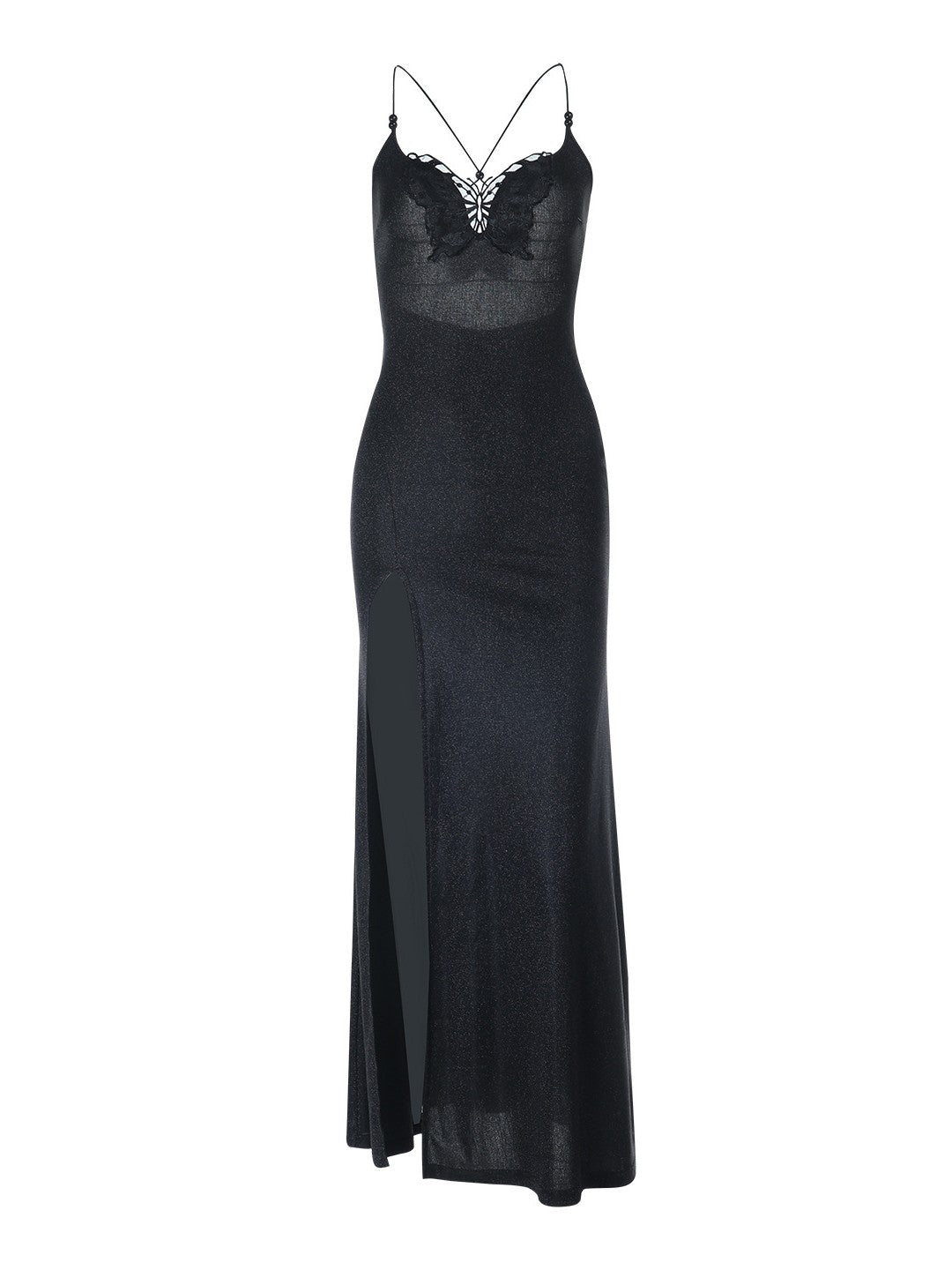 Twilight Siren' Sequined Butterfly Backless Dress – AlielNosirrah
