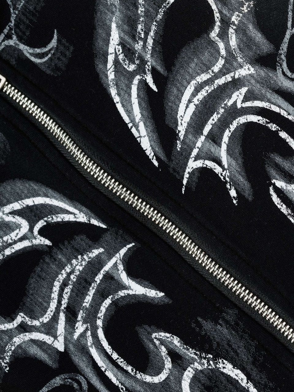 'Pin-Up Bunny' Retro Babe Bunny-Ear Zipped Oversized Hoodie (Copy) AlielNosirrah