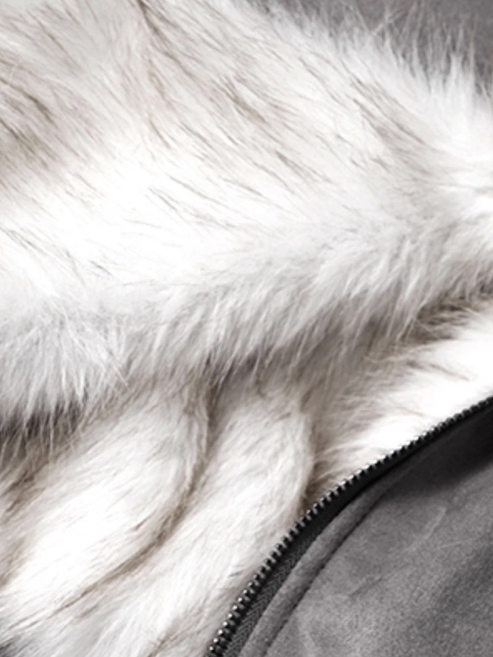 'Vandal Duo' Double-Sided Suede and Vegan Fur Jacket (Copy) AlielNosirrah