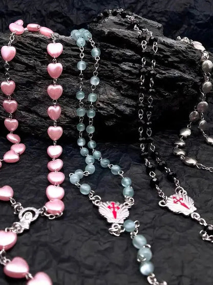 'Sweet Trap' Pendants E-girl Long Necklace AlielNosirrah