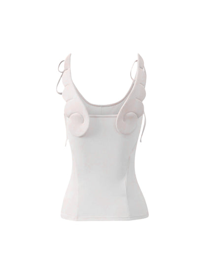 'Angel Wing' Sleeveless Summer Top AlielNosirrah