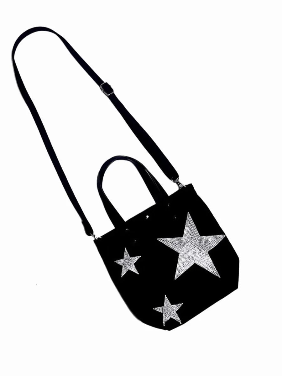 'Flashlights' Star Sequins Cross Body Bags AlielNosirrah