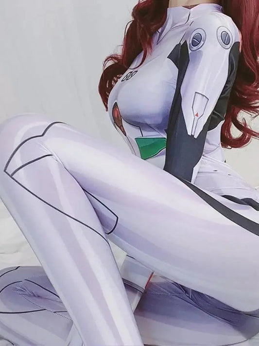 'Rei Ayanami' EVA Cosplay Sexy Tights Bodysuit AlielNosirrah