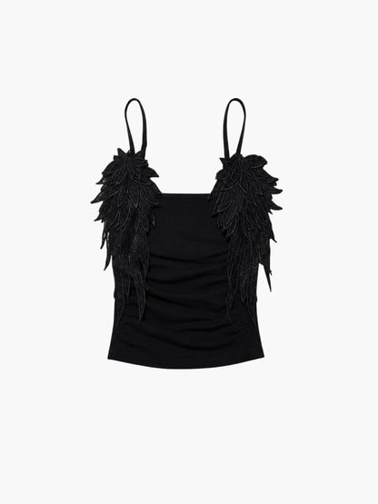 'Angel Wish' Dream Core Angel Wings Camisole With Built in Bra