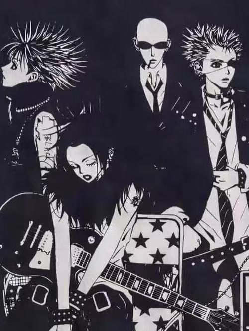 'Nana Dreams' Y2K Vintage Anime Graphic Crop Shirts AlielNosirrah