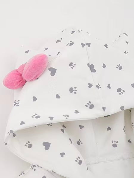 'Paw Sweetie' Sweet Animal Paw Print Y2K Jacket (Copy) AlielNosirrah