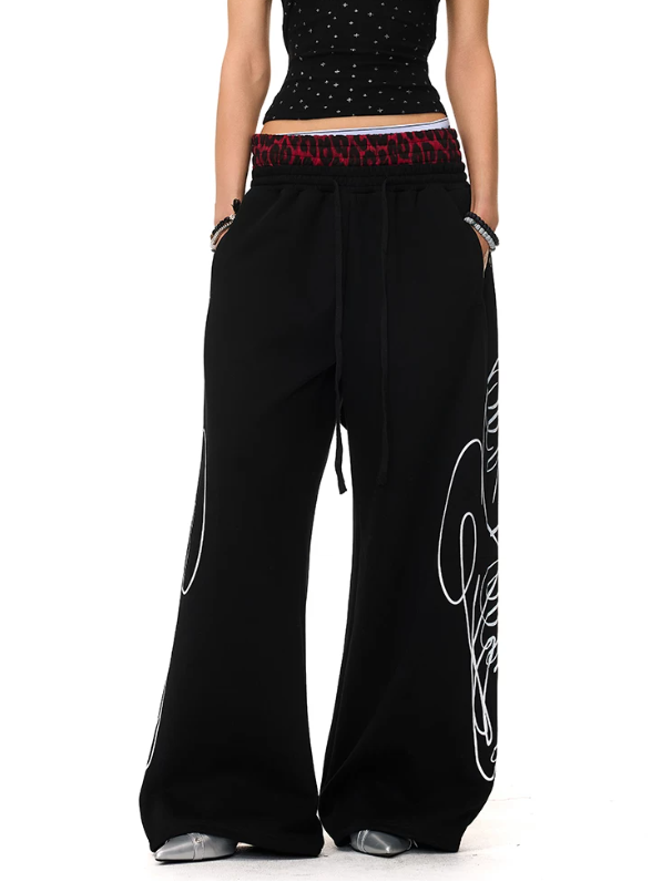 'Untamed Doll' Vintage Leopard Print Lounge Pants AlielNosirrah