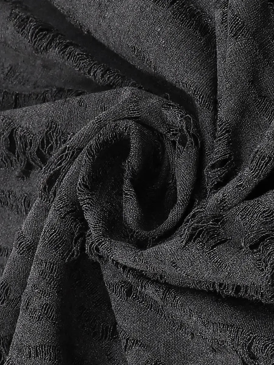 'Star Ash' Unisex Grunge Drawstring Ripped Gray Tank Top AlielNosirrah