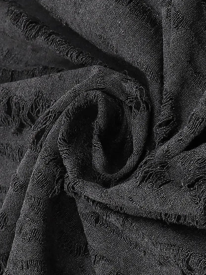 'Star Ash' Unisex Grunge Drawstring Ripped Gray Tank Top AlielNosirrah