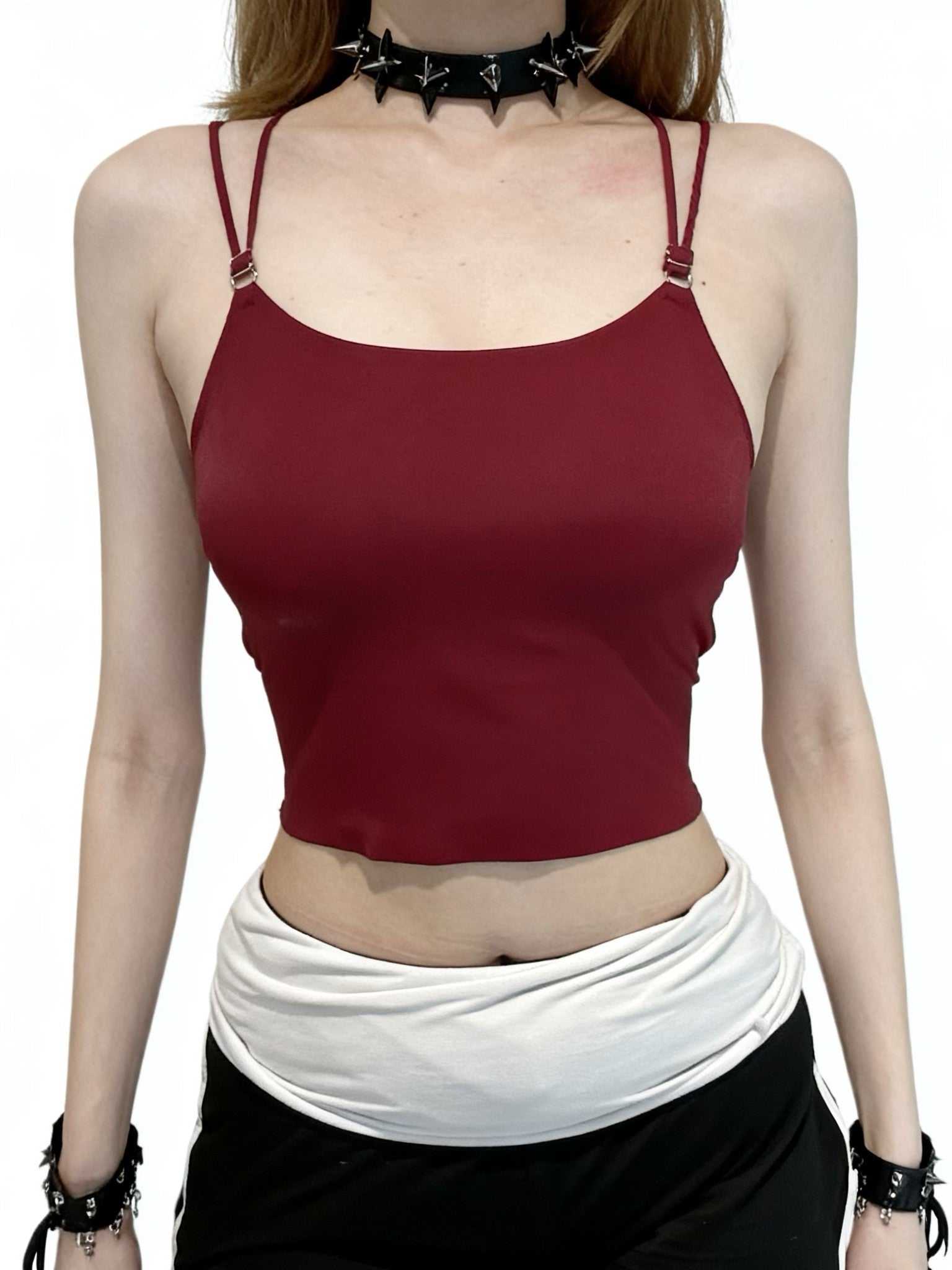 'Freak Out' Grunge Punk Mesh Black & White 2 Pcs Top (Copy) AlielNosirrah