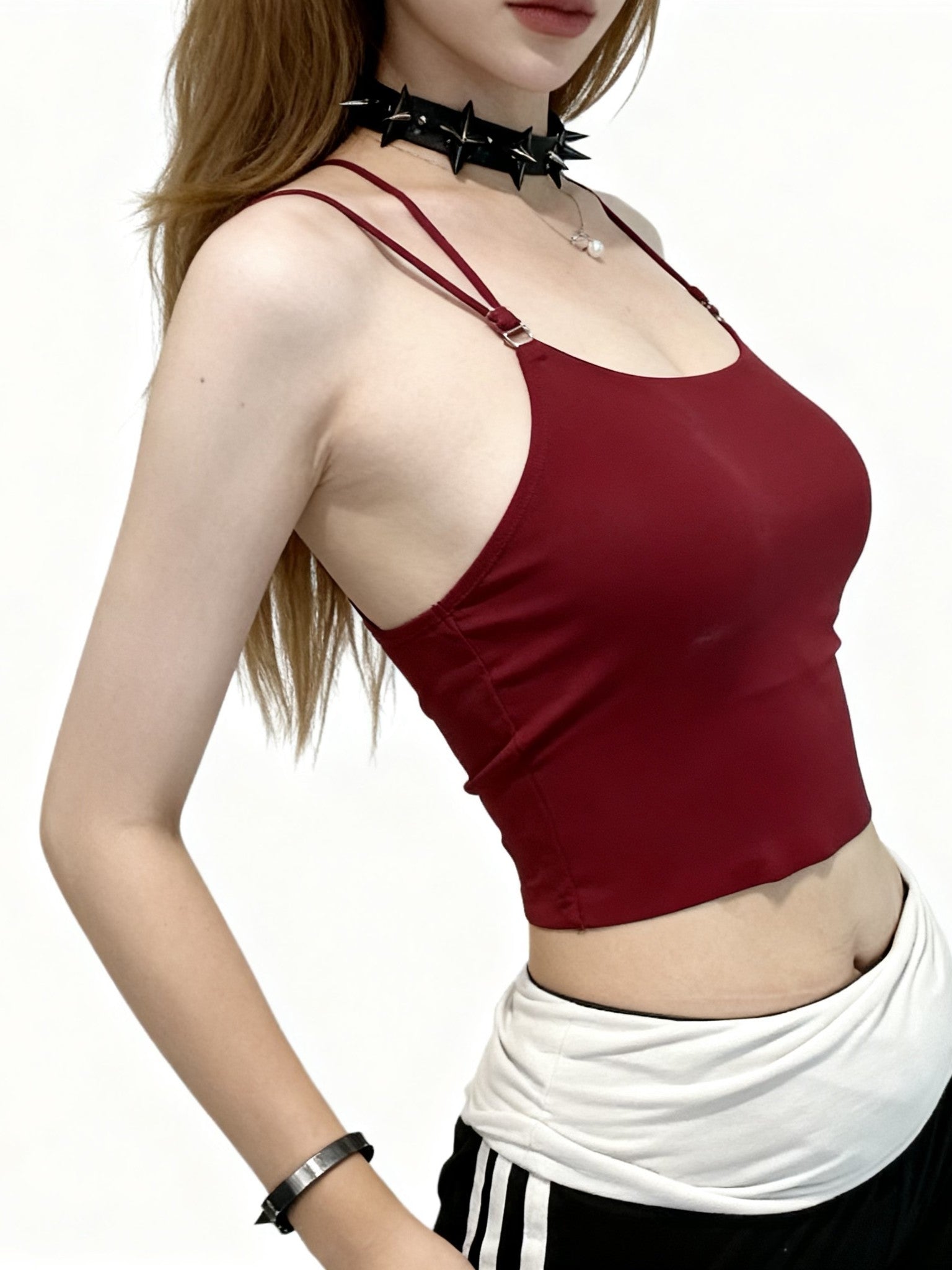 'Freak Out' Grunge Punk Mesh Black & White 2 Pcs Top (Copy) AlielNosirrah