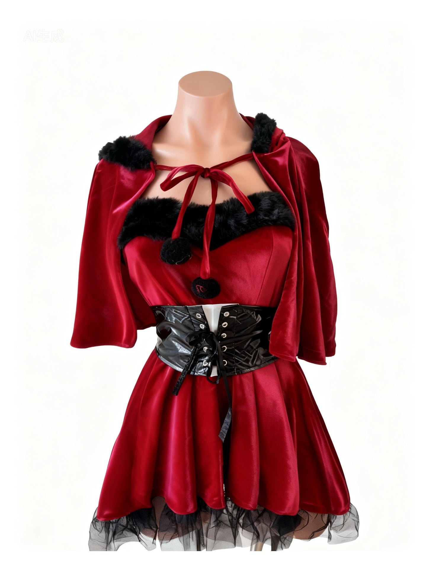 'Holly Night' Christmas Red Riding Hood Cosplay Set AlielNosirrah