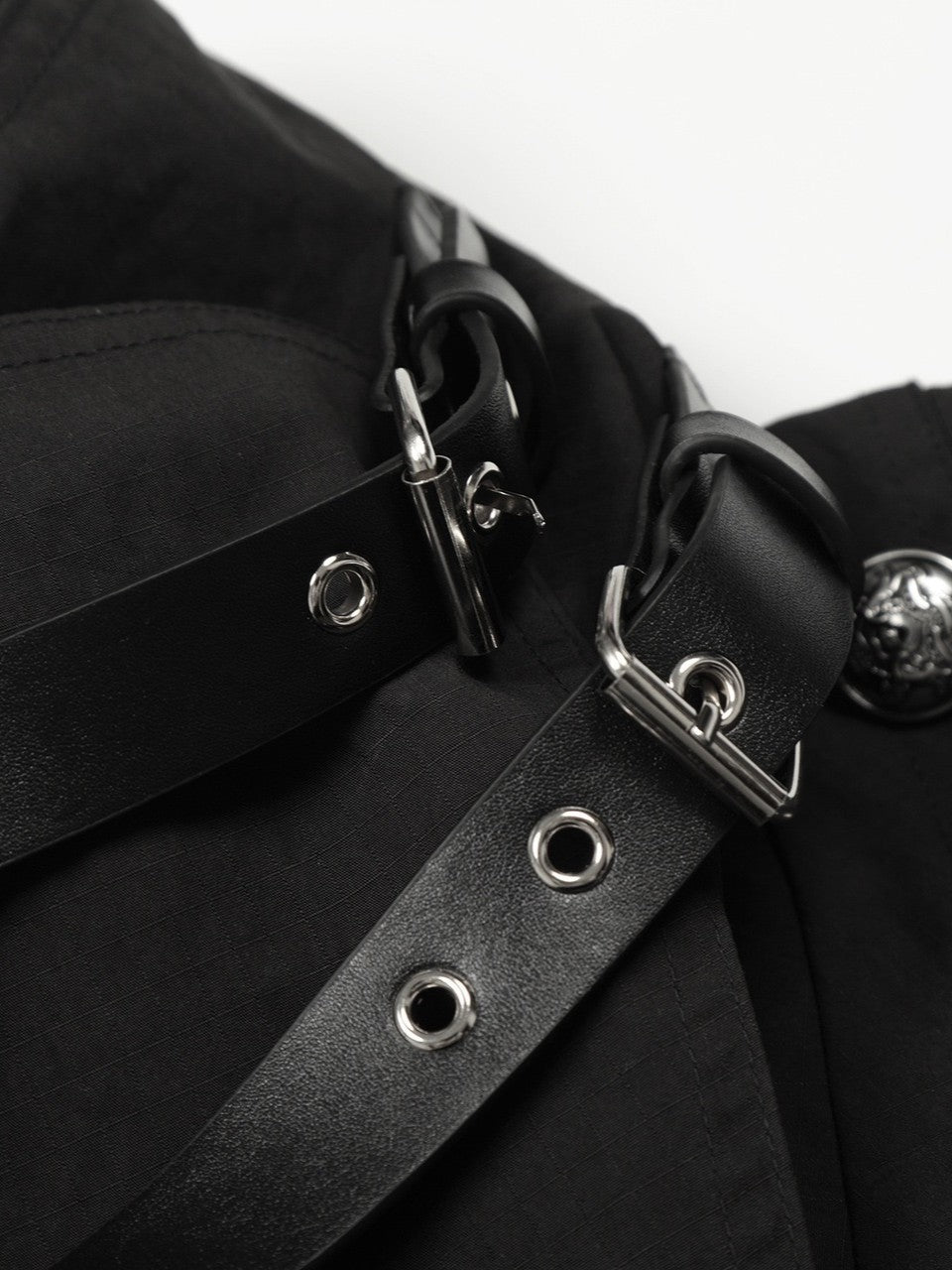 'Apex' Functional Stand Collar Multi-Button Jacket AlielNosirrah