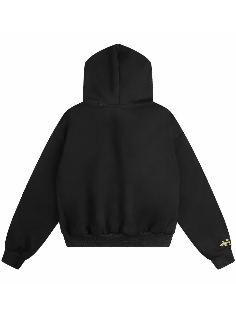 'Dynasty Rogue'New Chinese  Napoleon Rope Print Double Zip Up Hoodie