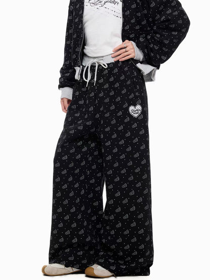 'Sweetie Angel' Kawaii Y2k Angel Rebel 3D Wings 2 Pieces Tracksuit Set