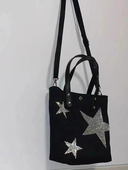 'Flashlights' Star Sequins Cross Body Bags AlielNosirrah