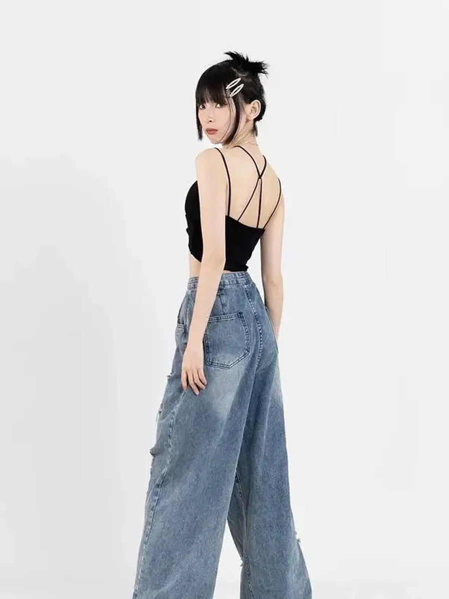 'Tribe' Wasteland Punk Push-up Anti-Slip Cami Top AlielNosirrah