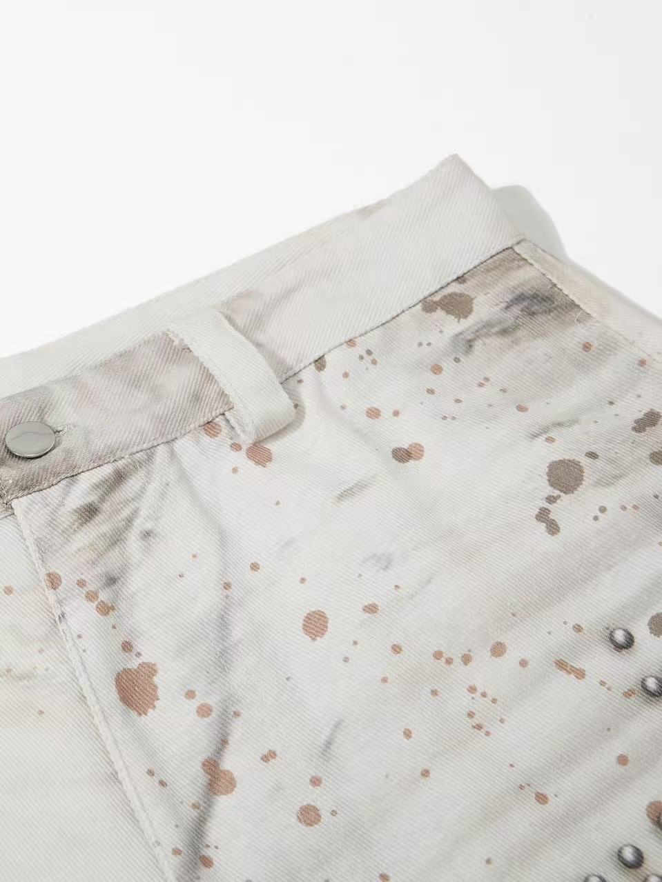 'Afterglow' Vintage Washed Distressed Star Graphic Sweatpants
