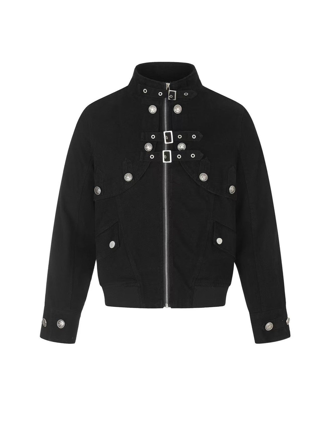 'VibeCargo' Vintage US Style Light Punk Workwear Jacket