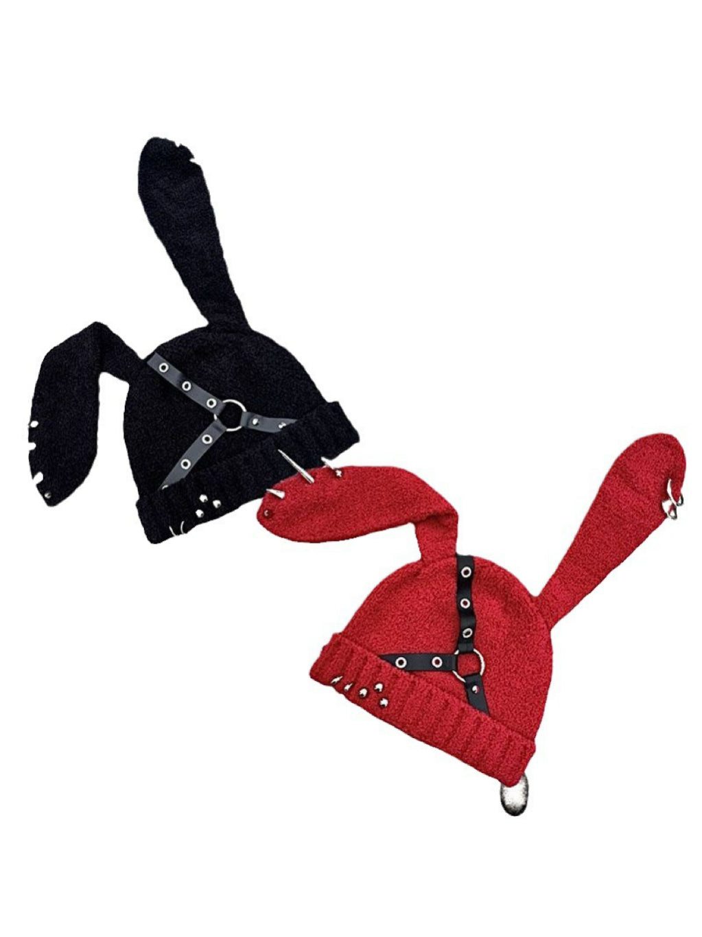 'Wrecking Rabbit' Y2K Punk Rabbit-Ear Hat AlielNosirrah