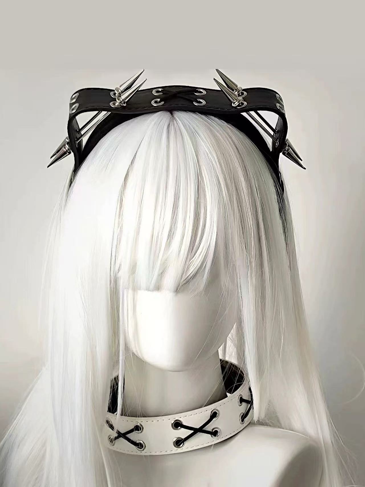 'Venom Cat' Gothic Heavy Metal Leather Claw Cat Hairband AlielNosirrah