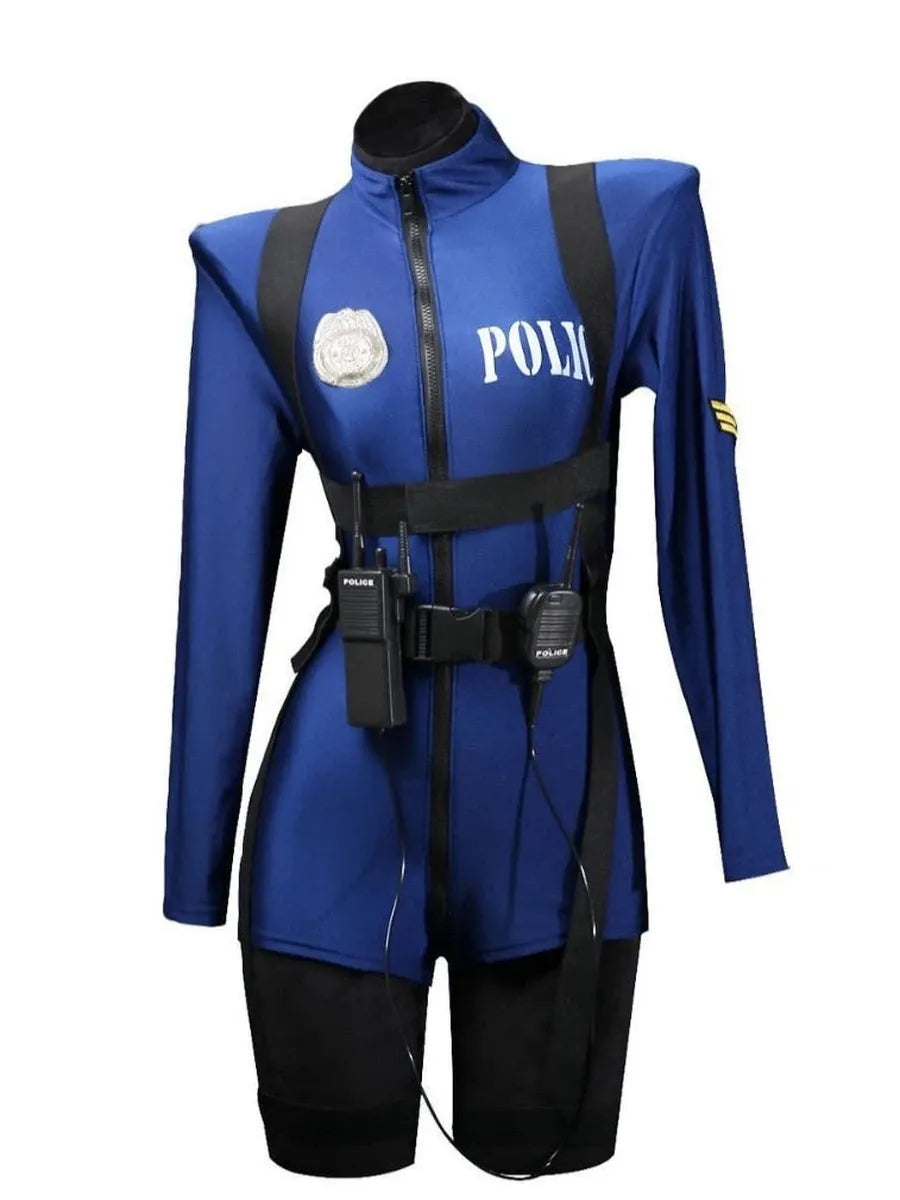 'Cyber Girl' Future AI Halloween Machine Girl BodySuit AlielNosirrah