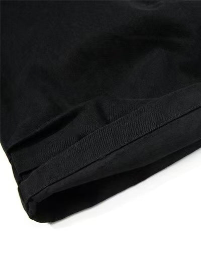 'Street Wideleg' Y2K Loose Wide Leg Cargo Capri Pants