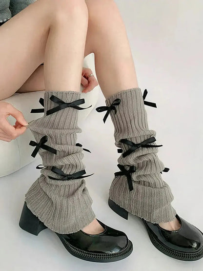 'Angelike' Coquette Ribbon Legwarmers AlielNosirrah