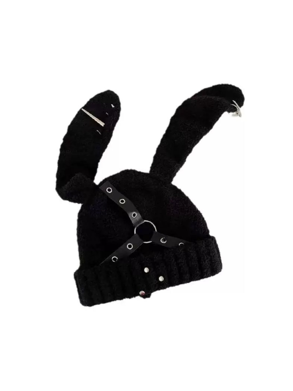 'Wrecking Rabbit' Y2K Punk Rabbit-Ear Hat AlielNosirrah