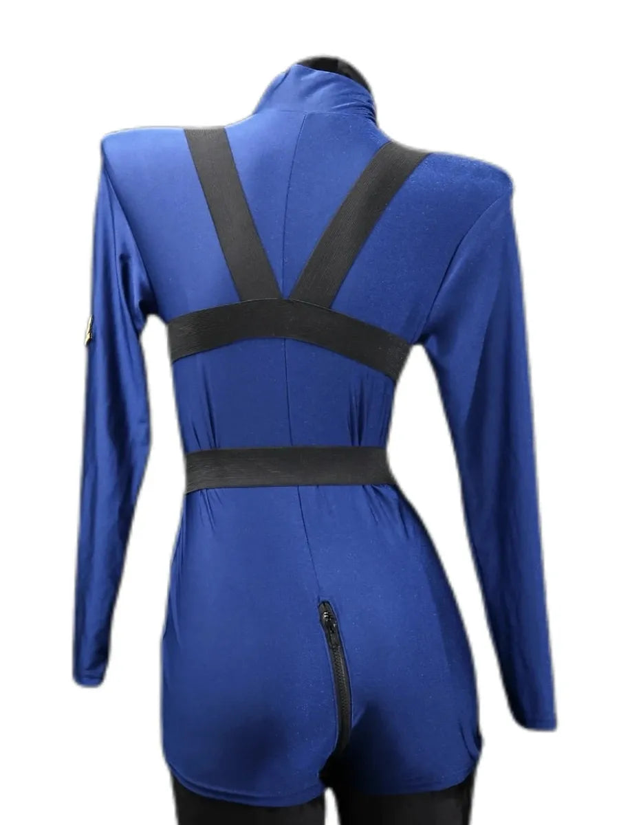 'Cyber Girl' Future AI Halloween Machine Girl BodySuit AlielNosirrah