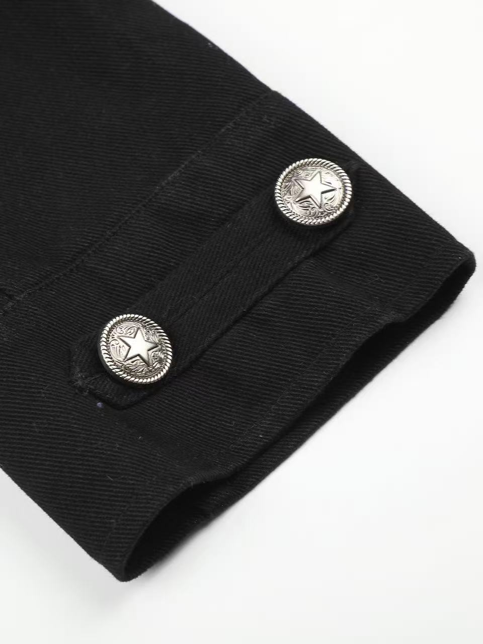 'VibeCargo' Vintage US Style Light Punk Workwear Jacket