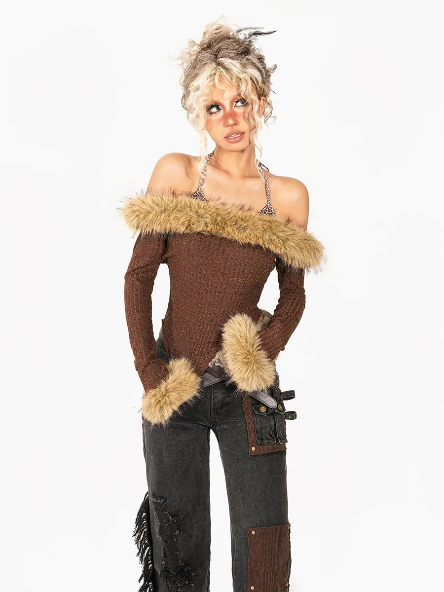 ’ Butterfly Echo' Fairy Grunge Butterfly Ripped Tie Up Shirts AlielNosirrah