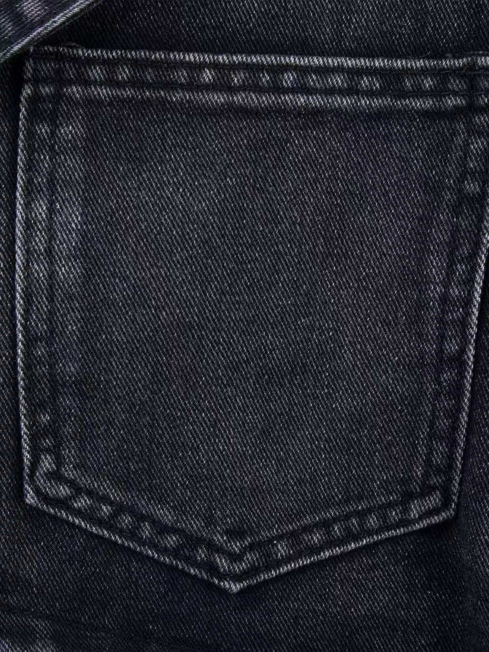 'Street Rogue' Vintage Heavy-Duty Lace-Up Denim Shorts AlielNosirrah