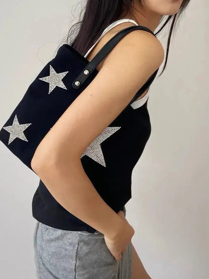 'Flashlights' Star Sequins Cross Body Bags AlielNosirrah