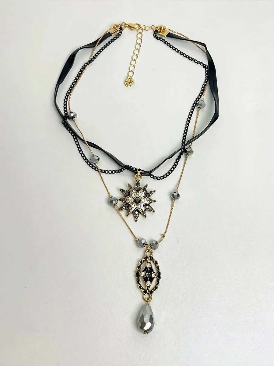 'Lost in Time' Baroque Layered Choker Necklace AlielNosirrah