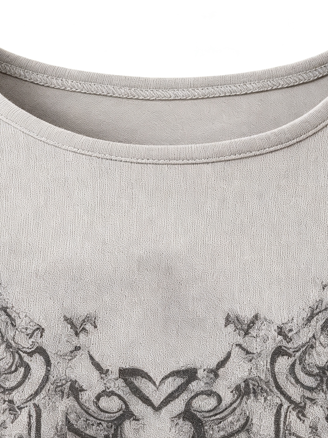 'Punk Ink' Punk Graphic Print Long Sleeve Top