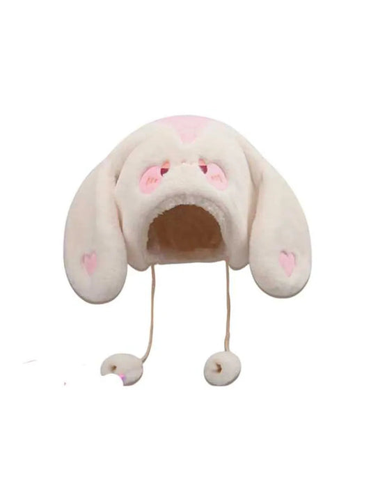 'Mini Lop' Fluffy Kawaii Pink Rabbit Winter Hat AlielNosirrah