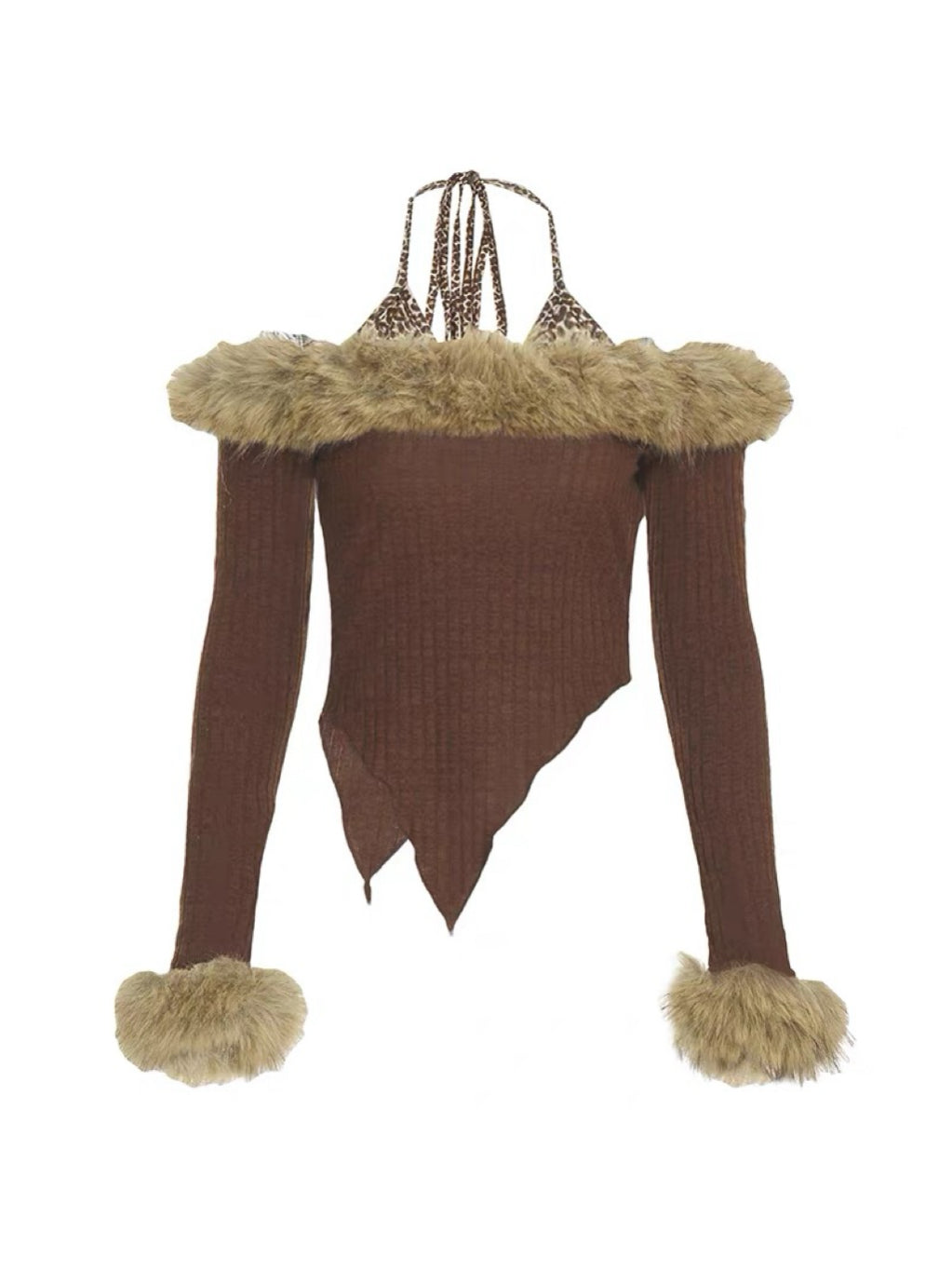 ’ Butterfly Echo' Fairy Grunge Butterfly Ripped Tie Up Shirts AlielNosirrah