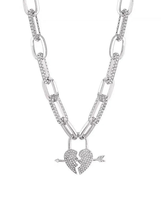 'Heartbreaker' Grunge Shinning Chained Necklace AlielNosirrah