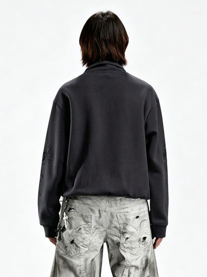 'Wild Flag' Street Style Union Jack Leopard Print Jacket