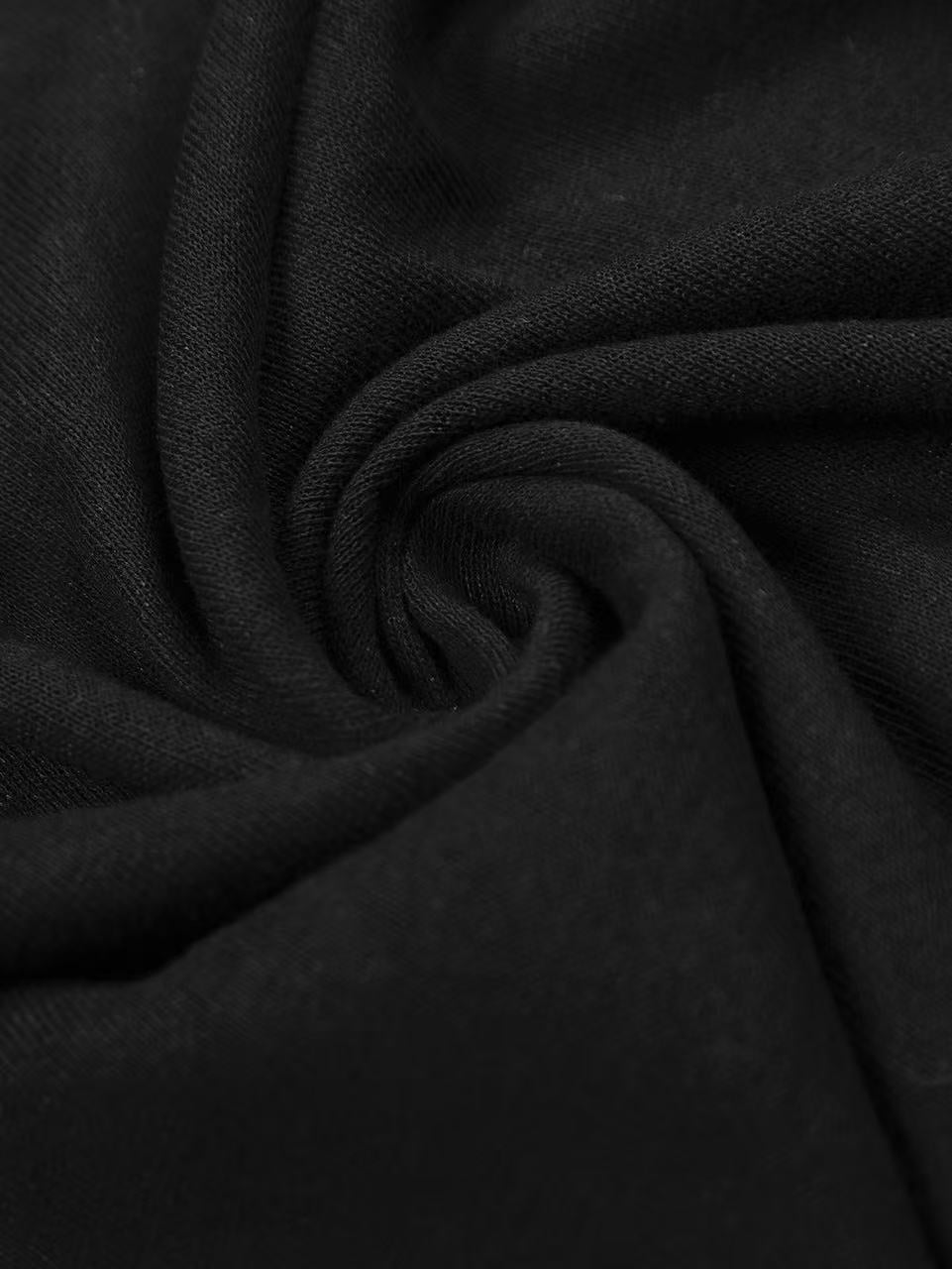 'Melody Era' Music Note Print Scoop Neck T-Shirt AlielNosirrah