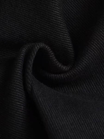 'MetalSkirt' Edgy Punk Rivet Belt Detail Skort