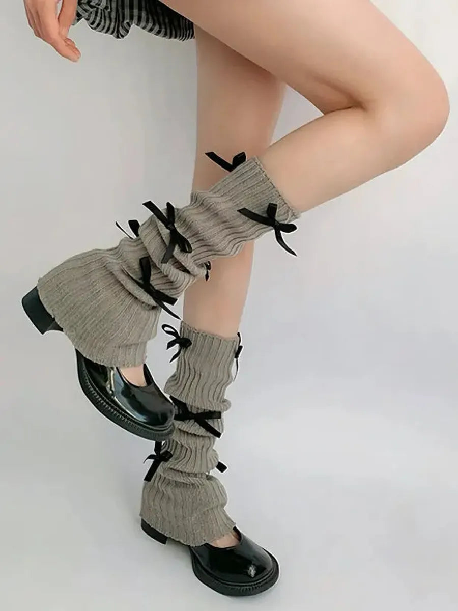'Angelike' Coquette Ribbon Legwarmers AlielNosirrah