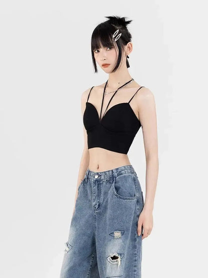 'Tribe' Wasteland Punk Push-up Anti-Slip Cami Top AlielNosirrah