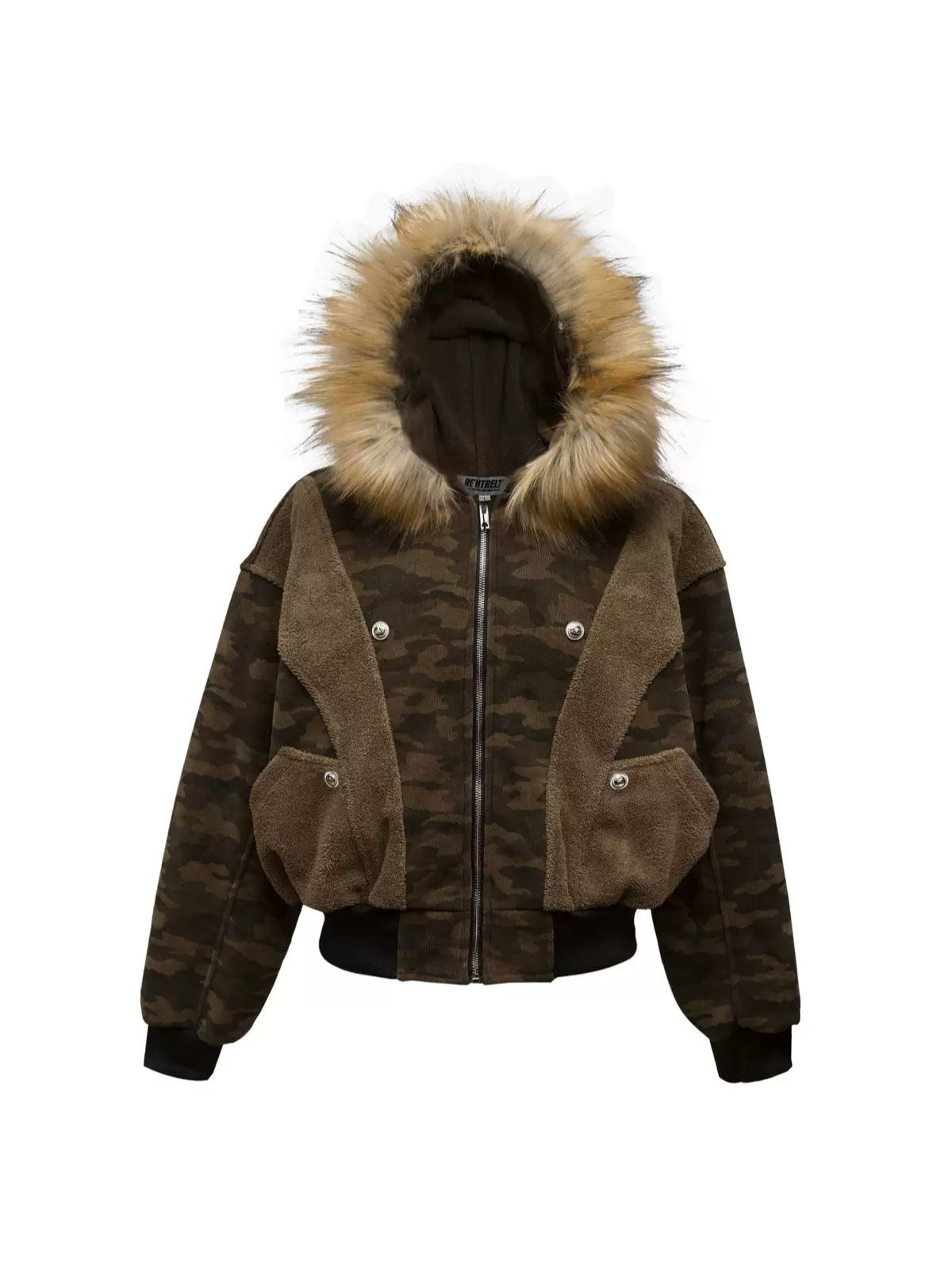 'Cold Bones' Y2k Grunge Streetstyle Skeleton Fluffy Hoodie AlielNosirrah