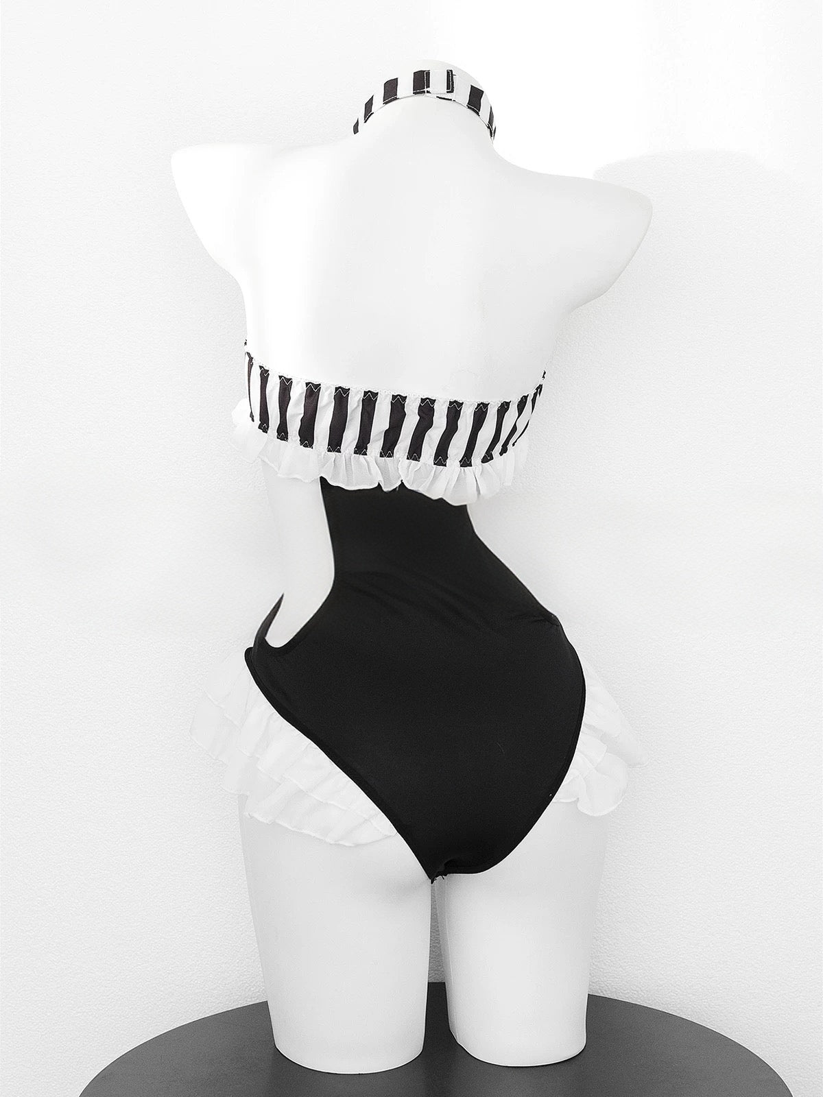 'White Rabbit' Wonderland Halloween Striped Bunny Ear Costume Set (Copy) AlielNosirrah