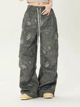 Load image into Gallery viewer, &#39;Adventure&#39; Graffiti Forests Oversized Drawstring Pants AlielNosirrah
