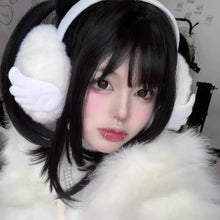 Load image into Gallery viewer, &#39;Angle Wish&#39; Kawaii Angle Wings Earmuffs AlielNosirrah
