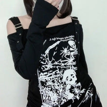 Load image into Gallery viewer, &#39;Awareness&#39; Dark Punk Sprayed Graphic Shirts Tees AlielNosirrah

