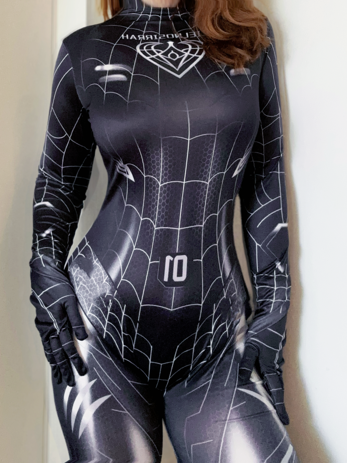 'Cyber Attack' Upgraded US Sized Stretchy Tight Costume Bodysuit AlielNosirrah